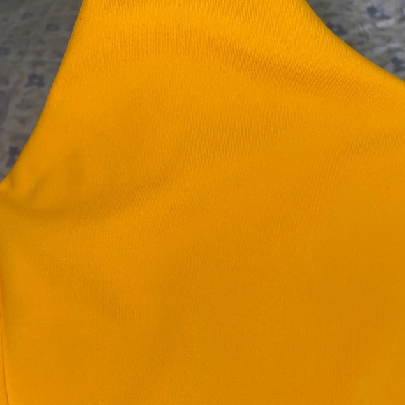 Athleta Ultimate Vibrant Yellow/Orange Sports Bra XL - Picture 12 of 12